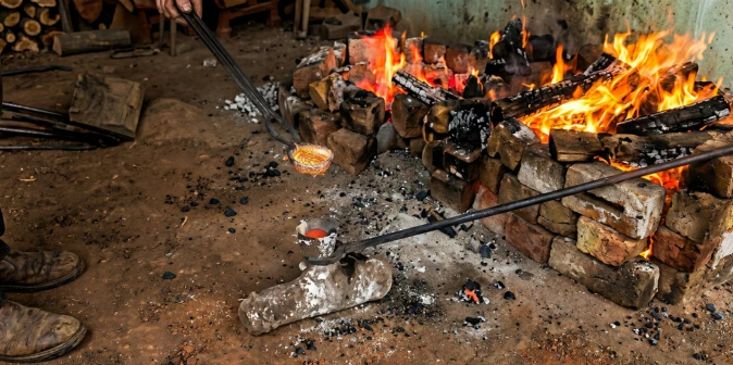 Step 4: Metal Casting